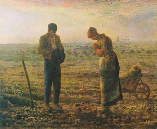 Jean Francois Millet The Angelus